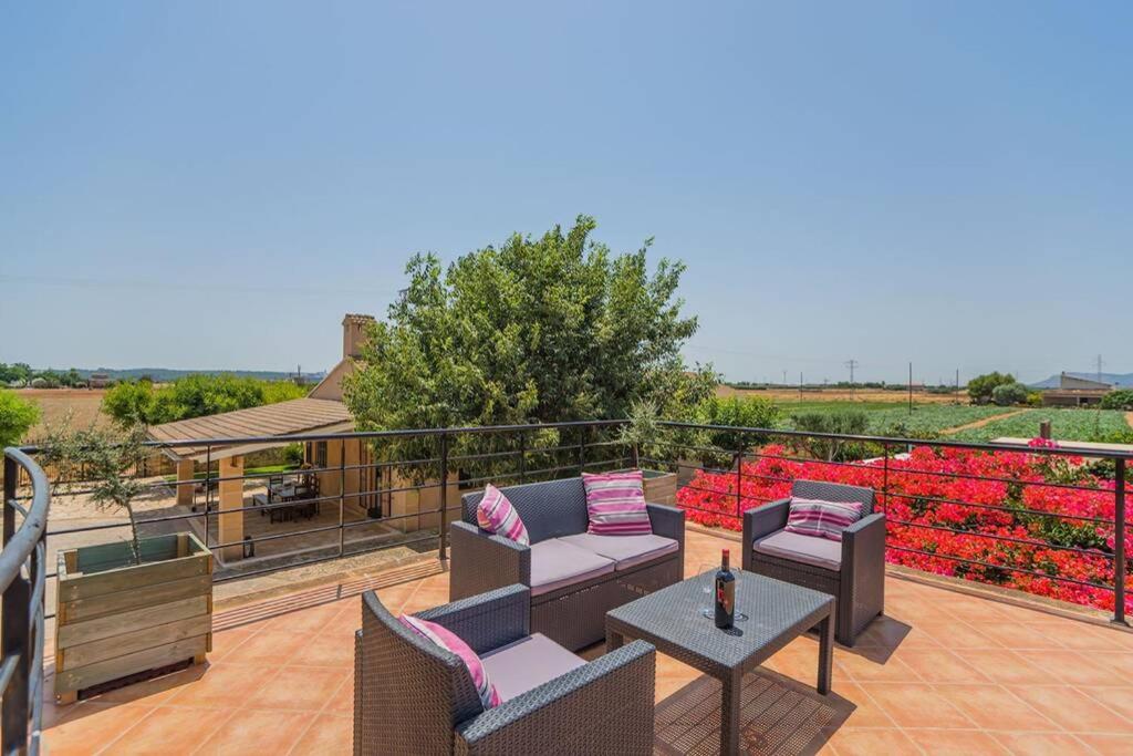 Finca Amer Sa Pobla Bagian luar foto