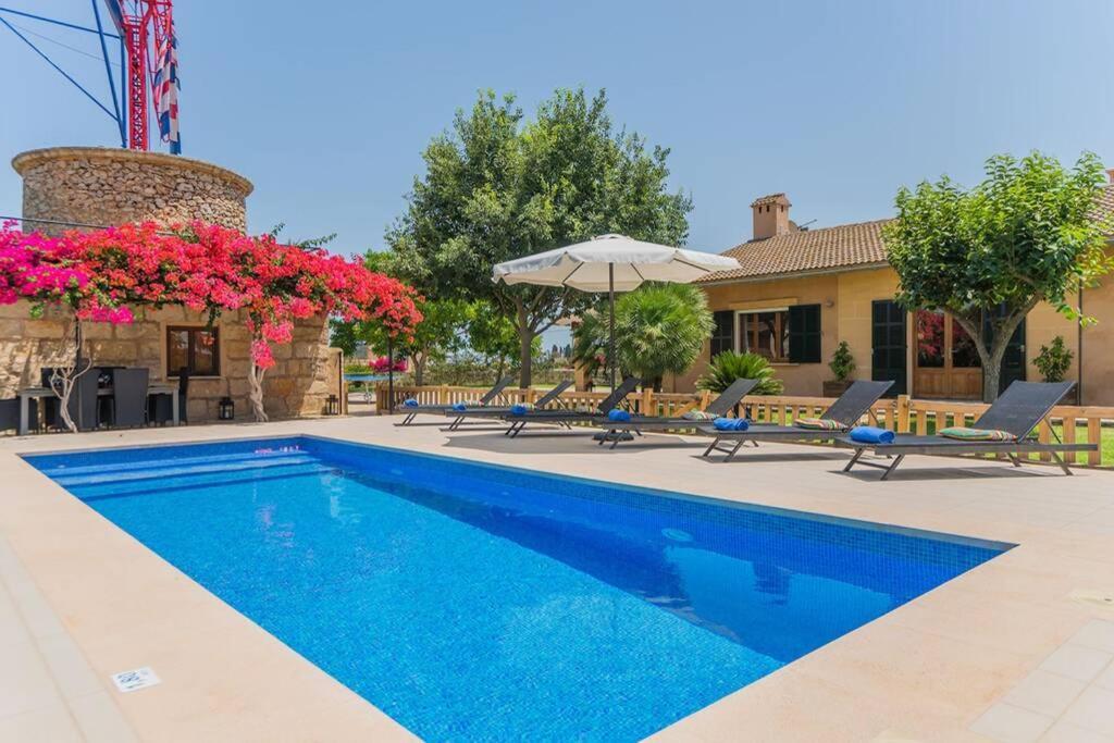 Finca Amer Sa Pobla Bagian luar foto