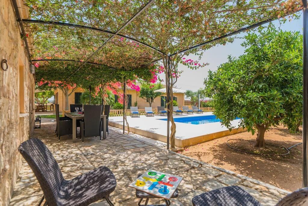 Finca Amer Sa Pobla Bagian luar foto