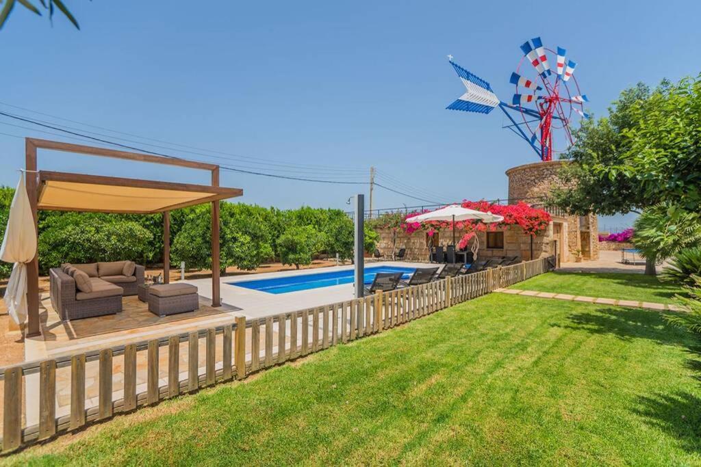 Finca Amer Sa Pobla Bagian luar foto
